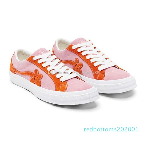 

tyler the creator x one star ox golf le fleur fashion designer sneakers ttc casual shoes for skateboarding sport shoes for men women af26, Black