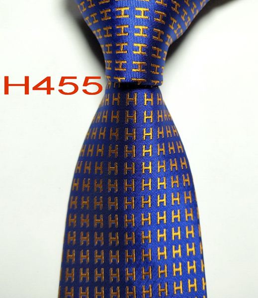 

men's h455 tie handmade #100%silk jacquard woven necktie xrwud, White;black