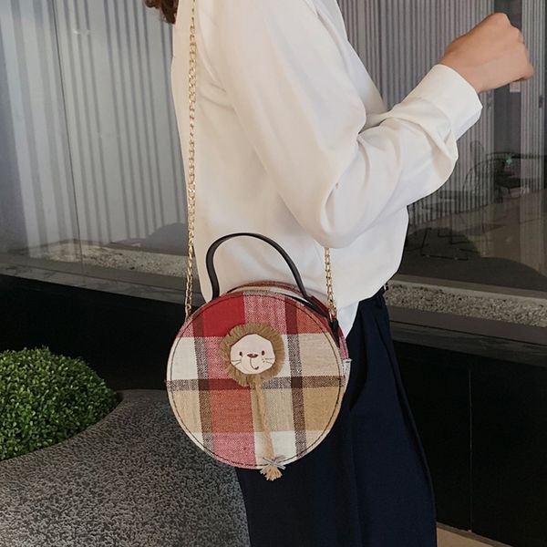 

небольшая сумка женского нового дикой сумки лето плечо мода мультфильм