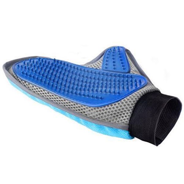 

double sides comfortable and soft pet cleaning brush,eco-friendly pet shower washing glove for cat and dog