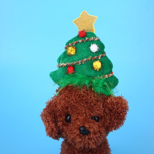 

cute polyester dog christmas tree hairband adjustable cosplay supplies
