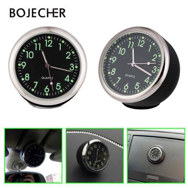 

car digital clock automobile luminous mechanical quartz watch decoration ornament