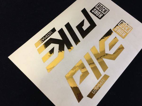 

2020 pike ultimate rockshox передняя вилка наклейка для велосипедов велоспорт горный велосипед rock shox mtb переводные картинки