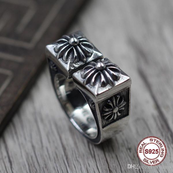 

100% s925 мђжка еѬлингового еѬебѬа кола линои ѬеѬо клаиекий панк ил, Silver