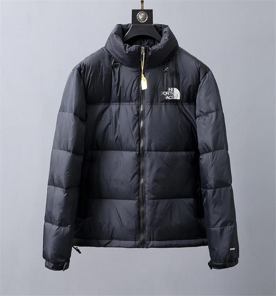 

2019 the north 1face 1996 retro nuptse down jacket hooded winter coat down jackets men's deptford down jacket in black