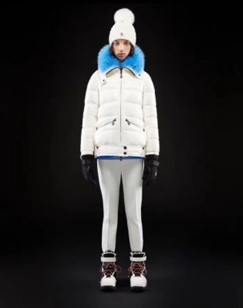 

soft super large fox fur thick winter down jacket female big fur collar small short fashion coat for universal student, Black