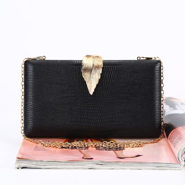 

women black pu evening bag satche vintage design snake straps fashion flap shoulder bag women crossbody party fast shipping