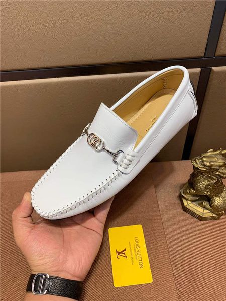 

2019 new men shoes fashion loafers men casual shoes classic leather shoes men moccasins comfortable soft male driving shoe, Black