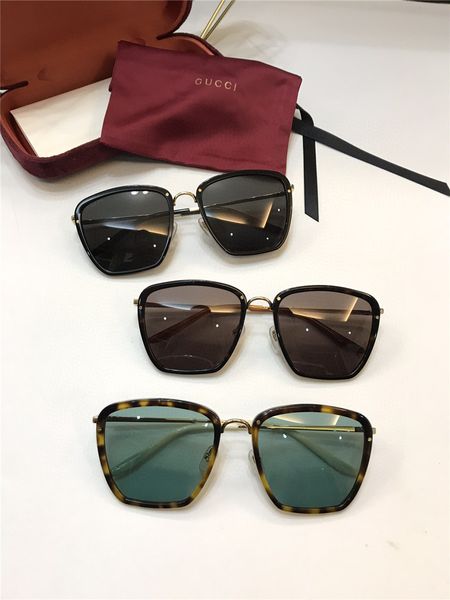 

мода роскошные доказательства солнцезащитные очки ретро старинные мужчины дизайнер блестящая золотая рамка лазерный логотип женщины высокое, Black