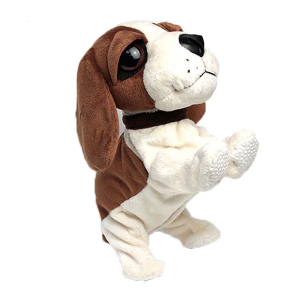 

christmas baby early education toys sound control move electronic toys dog plush dog interactive toys children brithday gifts