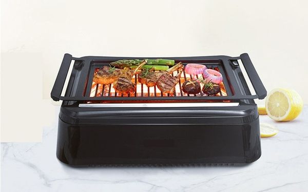 

household multi-function barbecue stove electric pan barbecue grill teppanyaki steak bbq machine 012