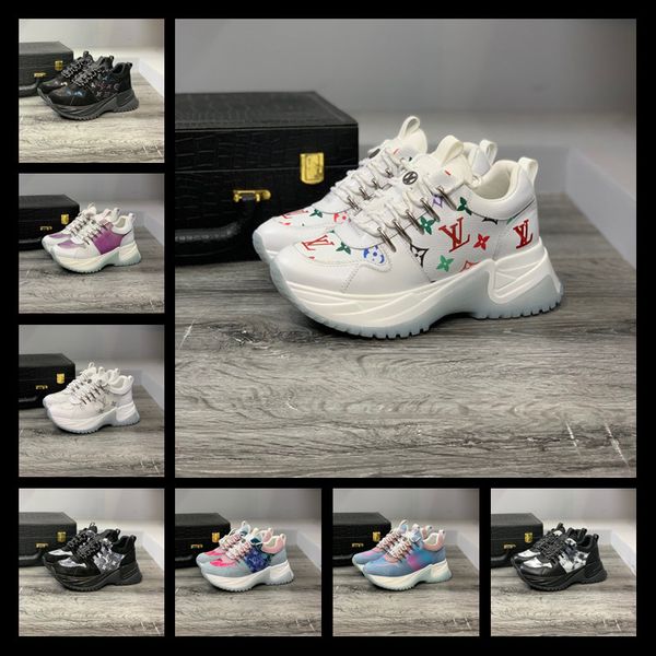 

new white designers shoes ace embroidered blue red gift genuine leather designer sneaker mens women casual shoes, Black