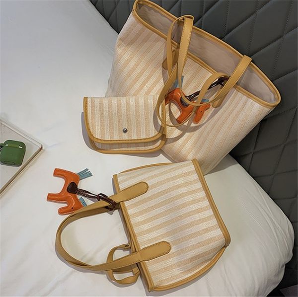 

2020 color contrast braid hand bill lading shoulder bag versatile large capacity ph-cfy20060414