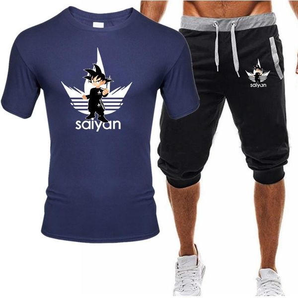 

2020 men's sets t shirts+pants two pieces sets casual tracksuit men/women new fashion printing suits sportwear gyms trousers, Gray