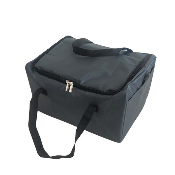 

23l thickening nylon cooler bag ice pack thermal big picnic lunch box vehicle insulation handbag cans meal wine drinks cool bag