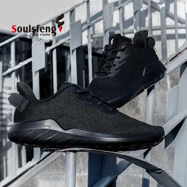

soulsfeng mens blackout winner summer dual-purpose sneakers sports running shoes unique style of removable tongue suitable
