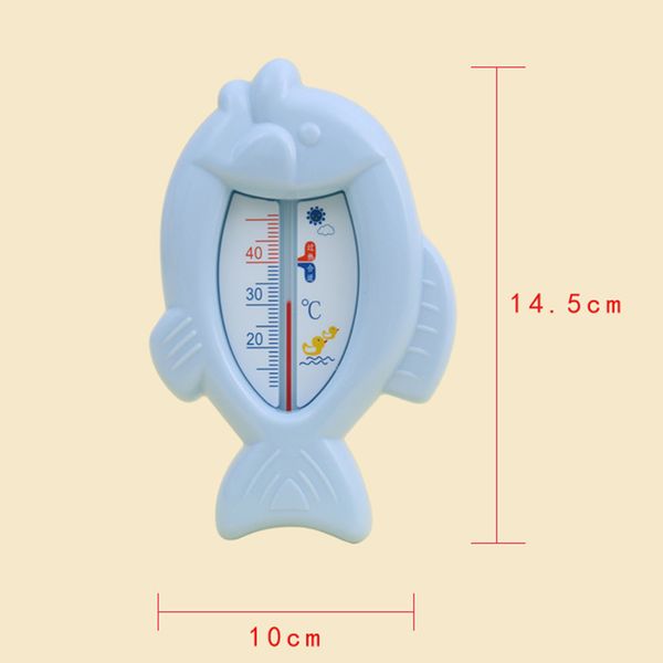 

cartoon fish shape floating baby bath thermometer water temperature meter