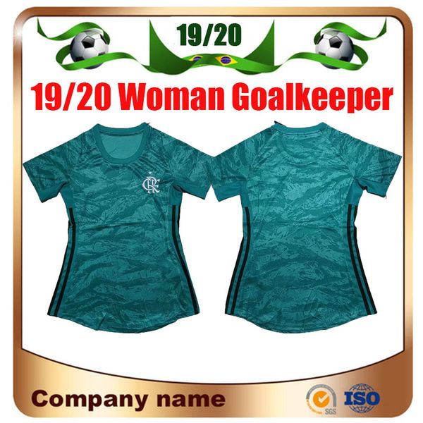 

19/20 Women Flamengo Goalkeeper Soccer jersey 2019 green #10 DIEGO Lady Soccer Shirt E.RIBEIRO GUERRERO girl Maillot Football Uniforms