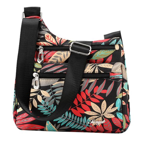 

women messenger bags vinatge printing multi pocket crossbody shoulder bags for women 2020 mummy casual nylon sac