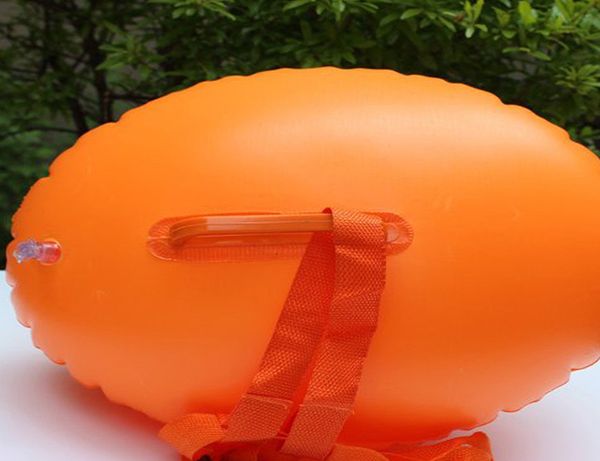 

swimming security inflatable float inflated buoy flotation pvc ball airbag for open water sea pool swim sports device