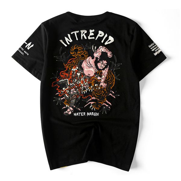 

ready stock - original tiger fighting short t, new summer fashion t-shirt