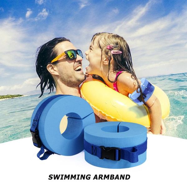 

1 pair swim discs foam float ring water swimming circle tube ring water sports for arm ankle wrist