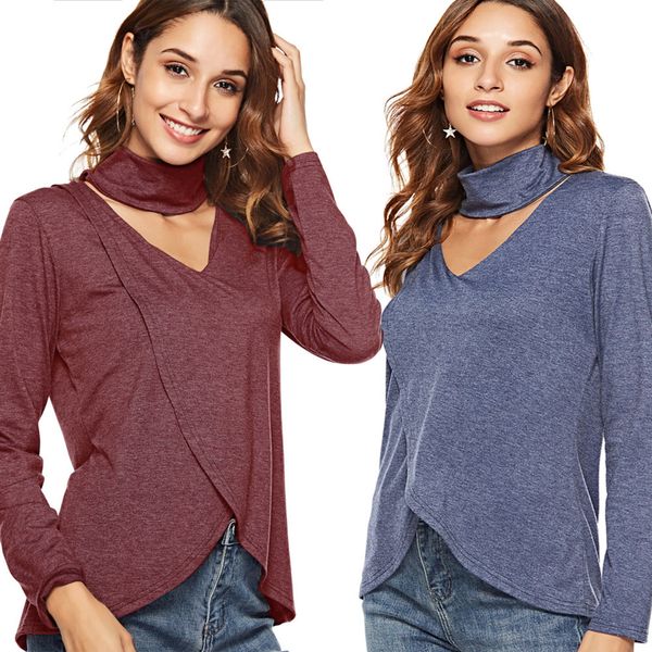 

womens designer autumn long sleeve t-shirt1r5z, White