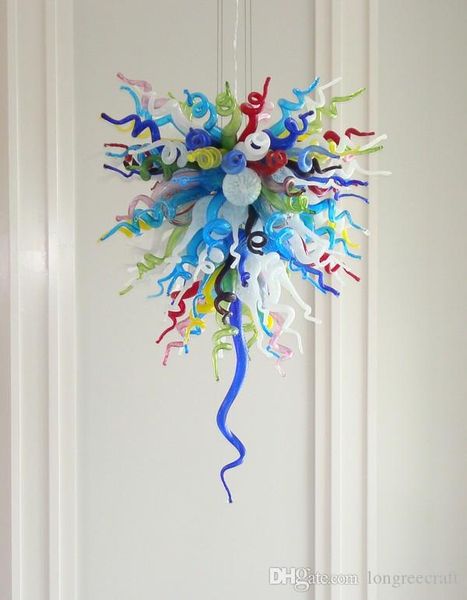 

rustic sea castle multicolor bubbles glass led light fixture murano glass chandelier and pendant lamps- griban brand