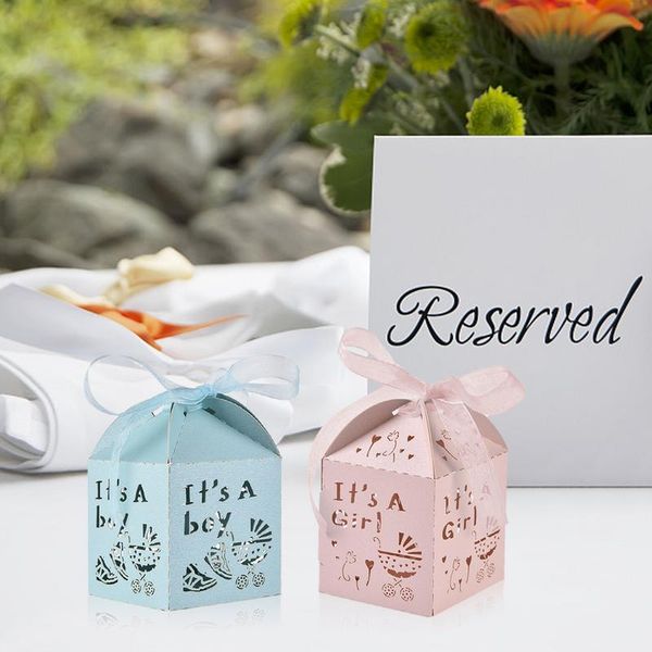 

50pcs/set crossing candy boxes angel gift box for baby shower baptism birthday first communion christening easter decoration