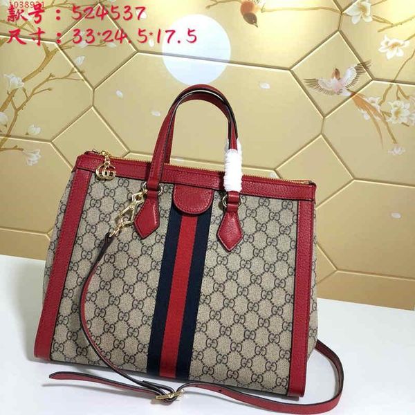 

spring new seller red and green striped ribbon small handbag scrub leather shoulder slung tote women shoulder bag