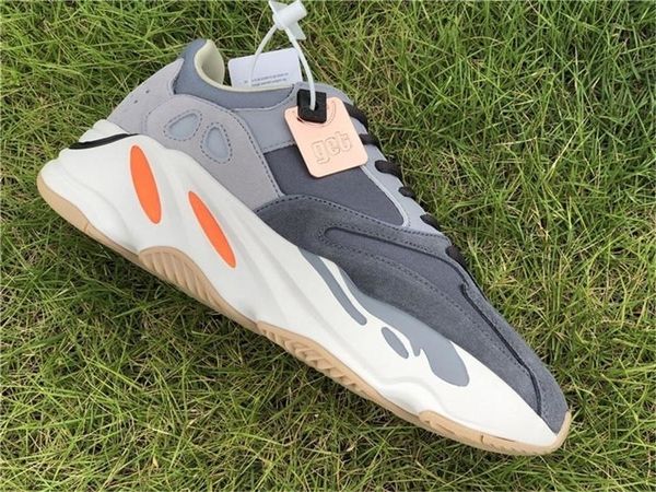 

2019 originals 5boost 700 magnet fv9923 wave runner kanye west running shoes man women teal blue 3m reflective authentic sneakers with box, Black