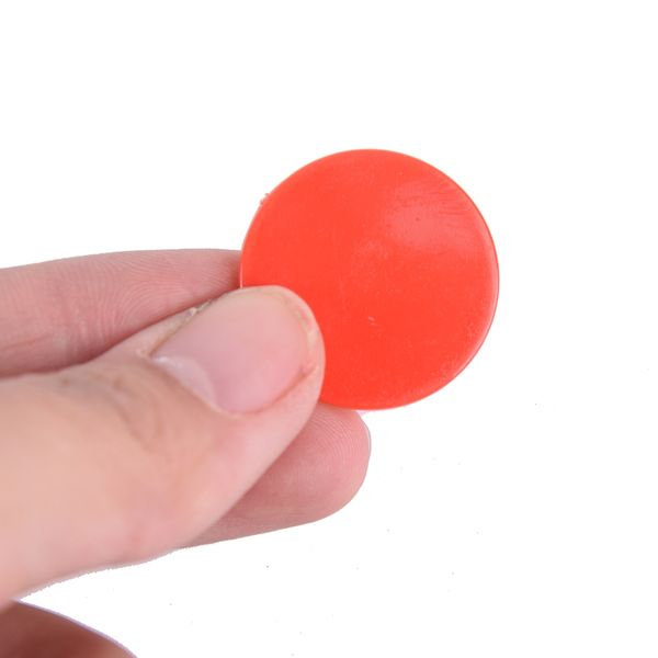 

100pcs/lot 100x 24mm creative gift accessories plastic poker chips casino bingo markers token fun family club game toy, Black;blue