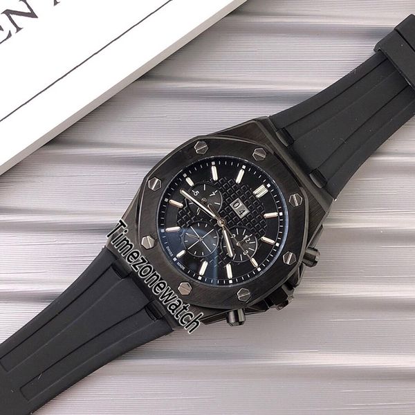 

new royal pvd all black texture коммутируемого автоматическая мужские часы big дата нет хронограф спортивные часы резиновые 5 цветов timezon, Slivery;brown