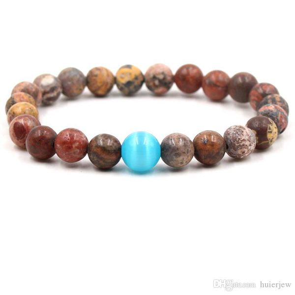 

natural stone bracelet quartz malachite lapis lazuli gold sand picture agate tiger eye stone opal bracelets, Golden;silver