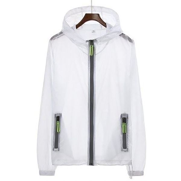 

reflective transparent thin jacket men summer hooded sunscreen plus size coat men streetwear chaquetas hombre windbreaker 5j001, Black;brown