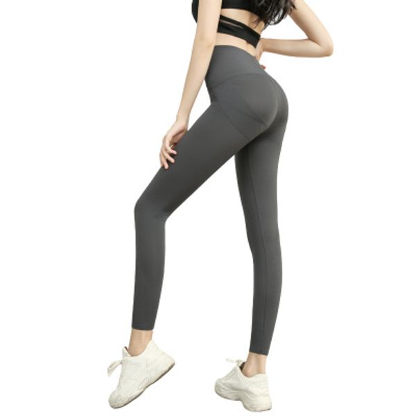 

women's designer yoga pants barbie pants in high-waisted plastic belly lifting sweatpants new quick dry legging wholesale