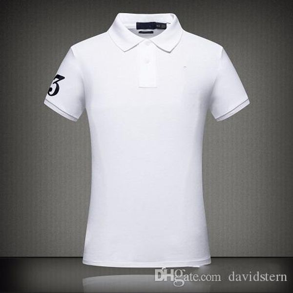 

autumn pullover clothing luxury designer cotton polo shirts men high street fashion, White;black