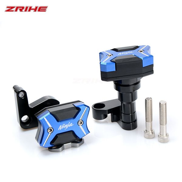 

with ninja motorcycle cnc aluminum frame crash pads engine case sliders protector for ninja zx10r 2008-2010