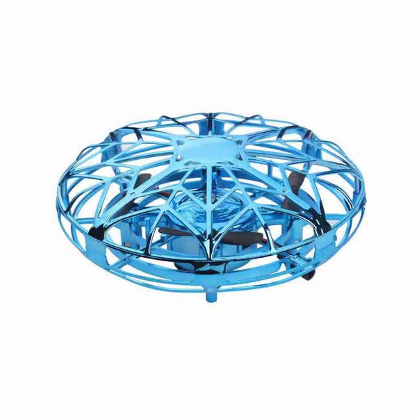 

legal authorization ufo drone spinning helicopter toy gift anti-collision air flying globe led usb charge aircraft by shoes011 o1