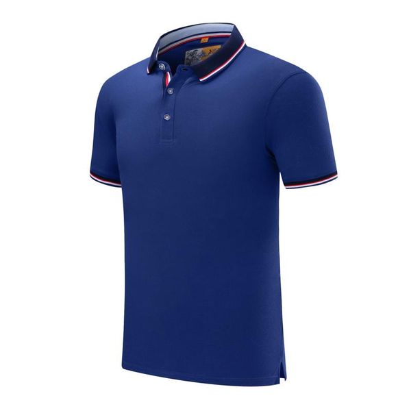 

sd 20032 cf young men's high-end silk cotton striped short-sleeved breathable moisture is not easy to deform sapphire polo shirt, Black