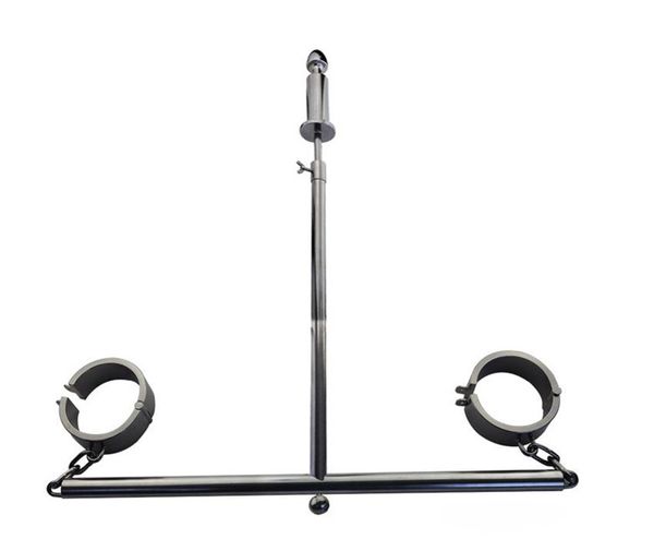 

specspecial price new design heavy solid stainless steel plug,foot fixed shelf, bead chastity lock ing