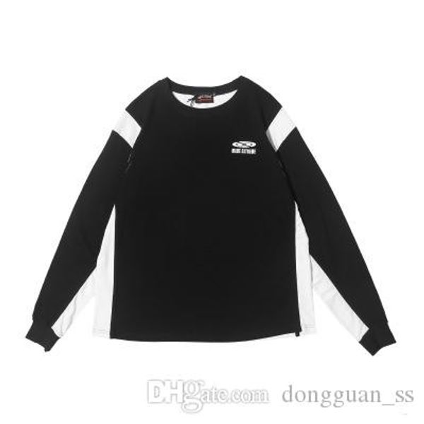 

dongguan_ss black khaki color 20ss a+ quality long sleeve new t-shirt men women tees hip hop oversized t shirt men m-xl, White;black
