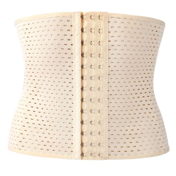 

body shaper slimming women breathable corset waist trainer belt lady postpartum shapewear shapewear slim solid plus size, Black;white