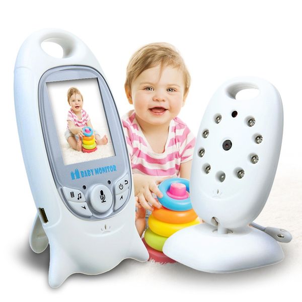 

wireless lcd audio radio vb601 baby sleeping monitor music intercom ir 24h camera night vision portable electronic babysitter