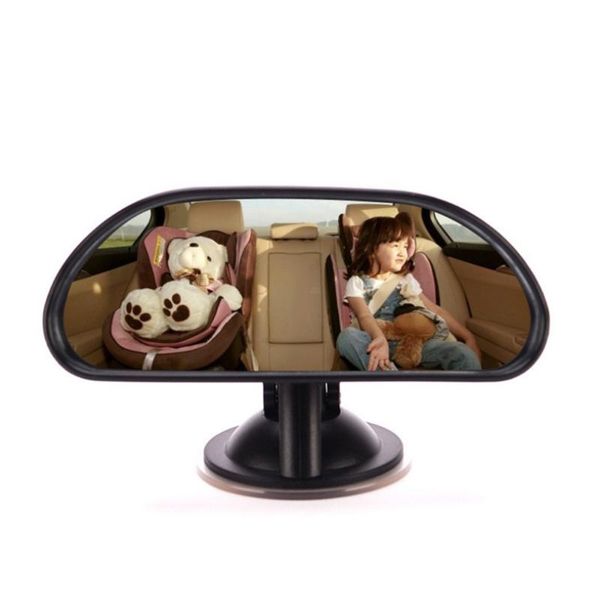

2 in 1 mini safety car back seat baby view mirror adjustable baby rear convex mirror car kids monitor car-styling