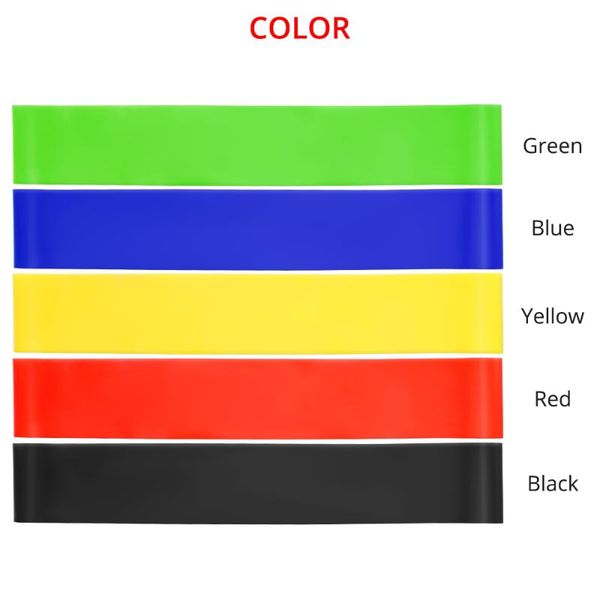 

5шт тренажеры сопротивление группы набор фитнес группы расширитель гимнастика йога обучение обучение группа