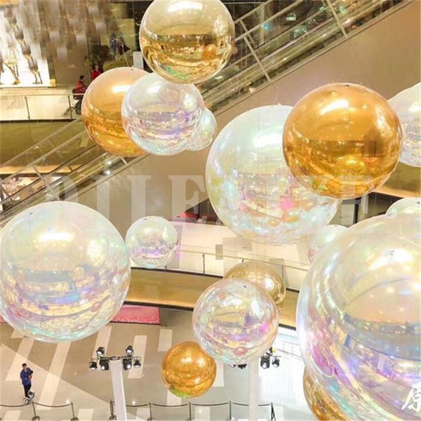 

bouncer 2m diameter inflatable mirror ball