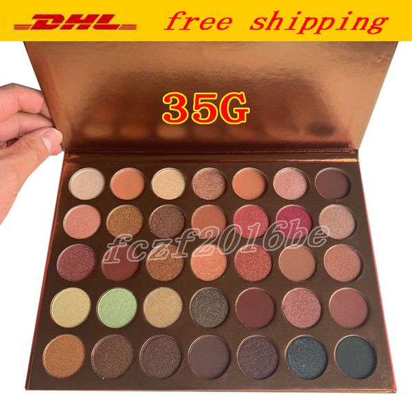 

Makeup beauty palette 35g bronze goal arti try eye hadow palette matte himmer 35 color eye hadow makeup tool dhl hipping