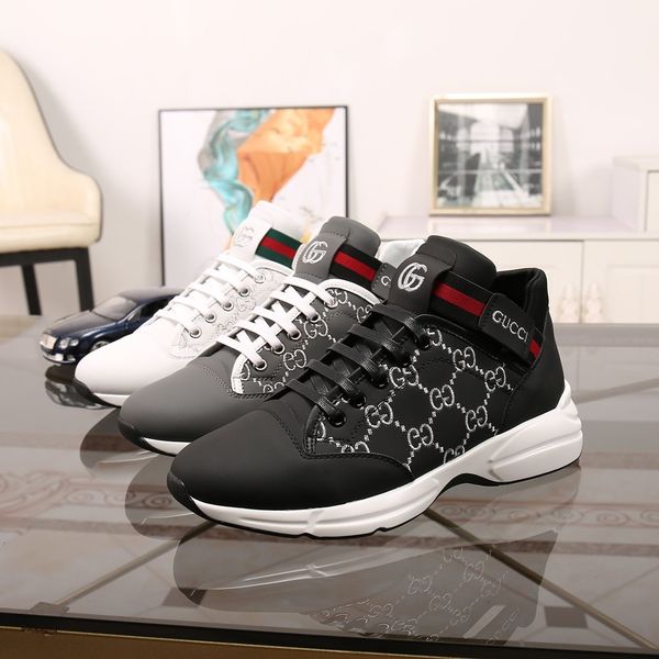 

new style high-end luxury men's casual sneakers triple fashion men's brand men's shoes outdoor jogging shoes classic vintage, Black