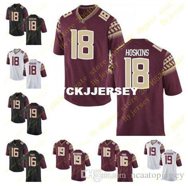 

mens kermit whitfield auden tate jersey ro'derrick hoskins a.j. westbrook stitched florida state seminoles college football jerse, Black;red